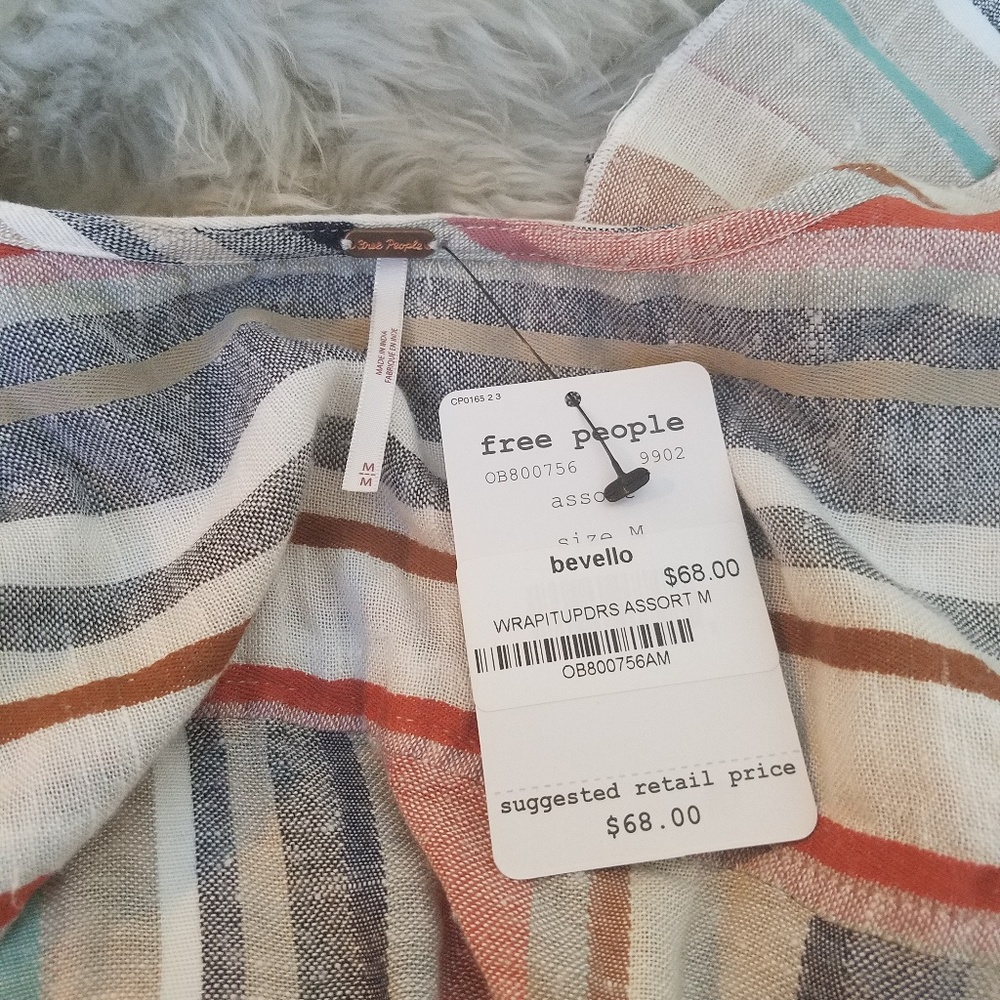 NWT Free People Wrap It Up Dress, M - Picture 5 of 5